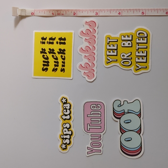 Sayings Sticker Set - Picture 2 of 5